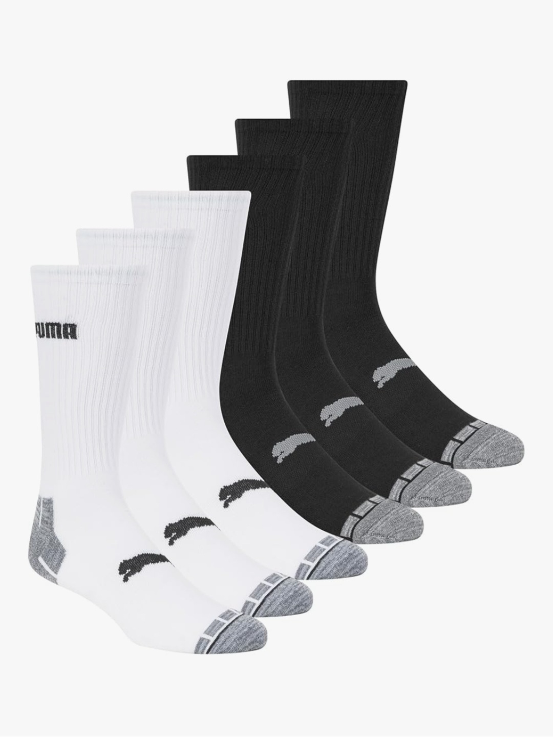 Calcetines PUMA Crew Socks 6un (HOMBRE)